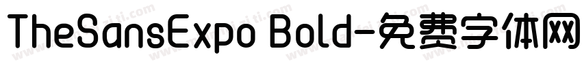 TheSansExpo Bold字体转换